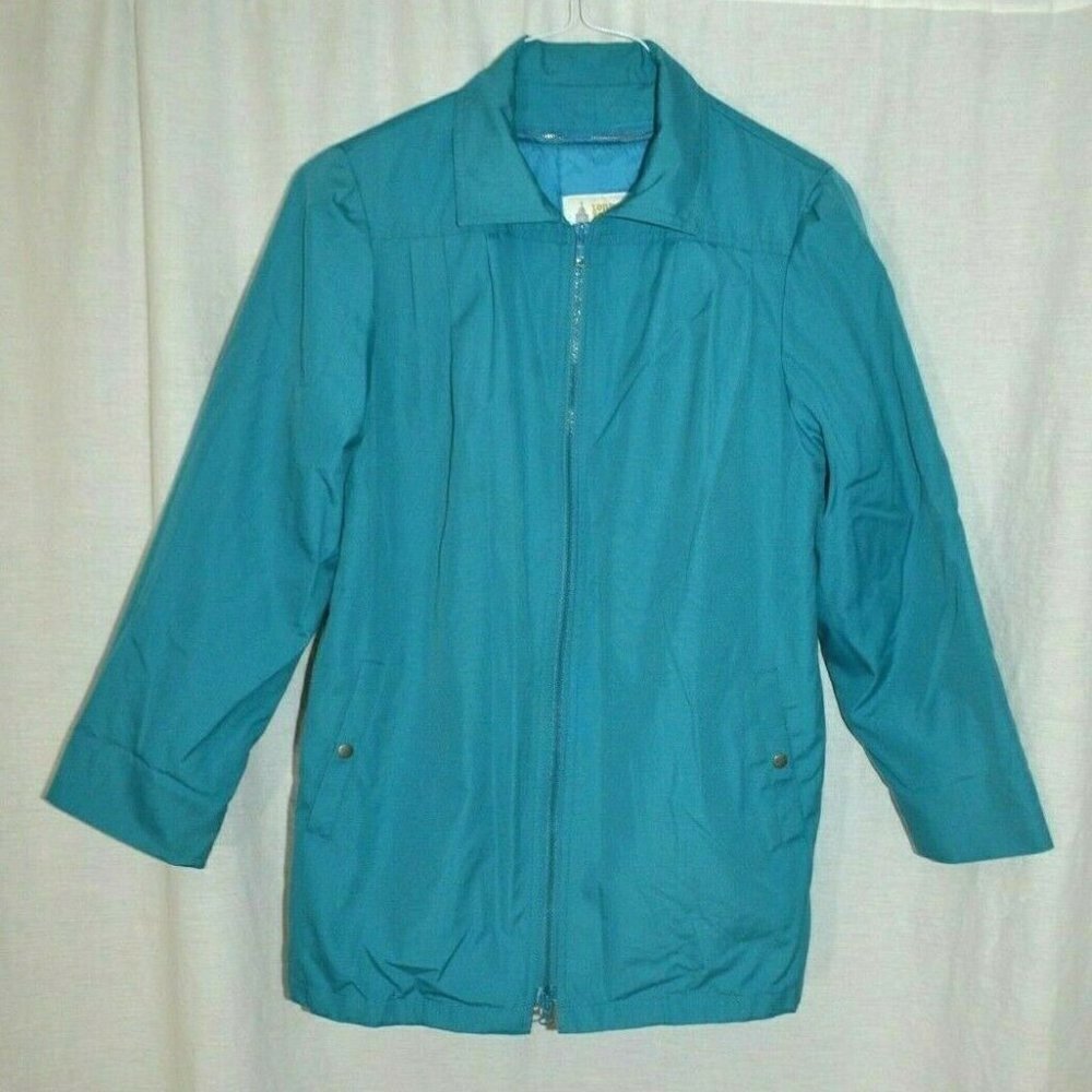 London Fog Blue Removable Lined Three Season Coat